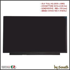 LCD DISPLAY SCHERMO 15,6" FULL